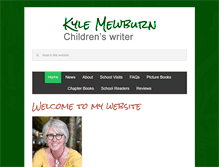 Tablet Screenshot of kylemewburn.com